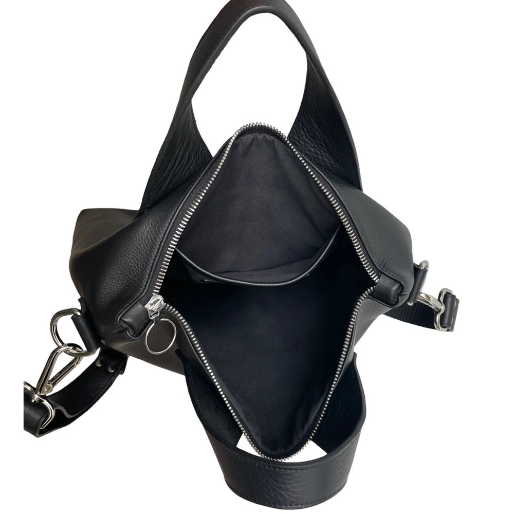 No/An Studio Simo Tote black leather NEW - Picture 10 of 16